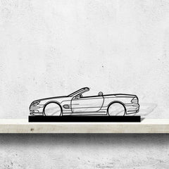 SL55 R230 Silhouette Metal Art Stand