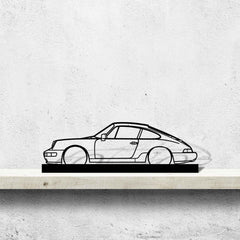 911 model 964 Silhouette Metal Art Stand