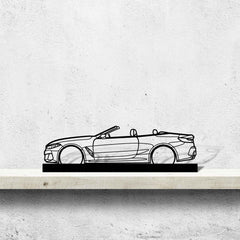 M850i Convertible Silhouette Metal Art Stand