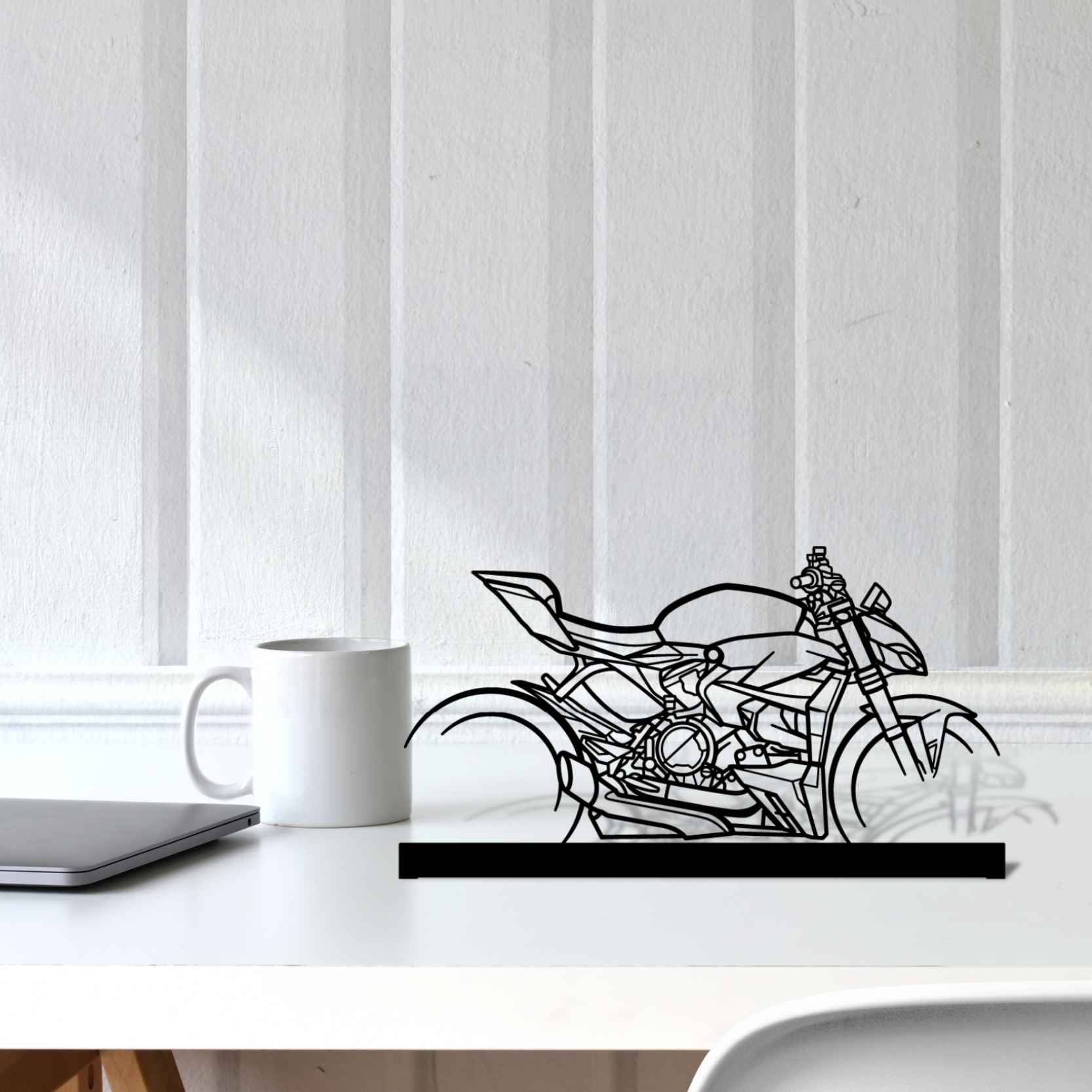 Streetfighter v2 2023 Silhouette Metal Art Stand