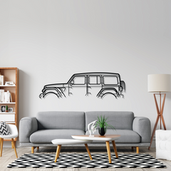 Wrangler Classic Silhouette Metal Wall Art